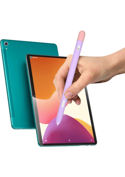 Samsung Galaxy Tab S Kalem Için Kontrast Renkli Stylus Kalem Koruyucu Kılıf-Mavi/sarı (Yurt Dışından) fiyatları