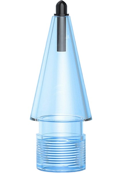 Apple Pencil (2. Nesil)/(1. Nesil) Hb Şeffaf Kalem Ucu-Ince Uç+Şeffaf Mavi Için Şeffaf Yedek Uç (Yurt Dışından)