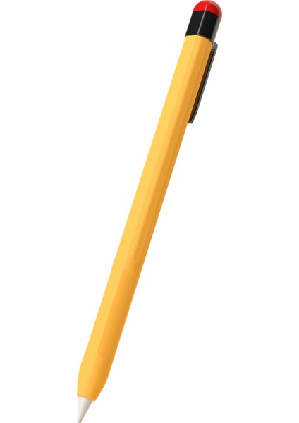 Apple Pencil Pro/pencil (2. Nesil) Stylus Kalem Kılıfı Silikon Toz Önleyici Klips Tasarım Kapağı-Sarı (Yurt Dışından)