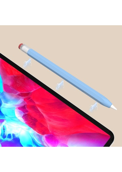 Love Meı Apple Pencil Pro/kalem (2. Nesil) Vintage Sıvı Silikon Koruyucu Kılıf Stylus Kalem Düşmeye Karşı Toz Önleyici Kapak-Pembe (Yurt Dışından) indirimleri