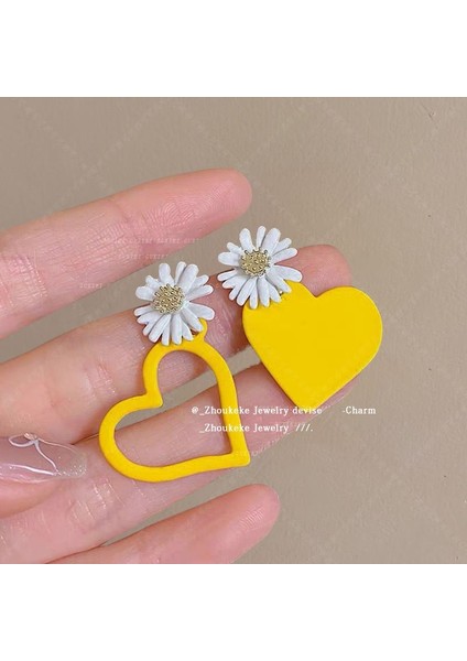 Çiçek Kulak Kancaları Sevimli Küpeler (Yurt Dışından)