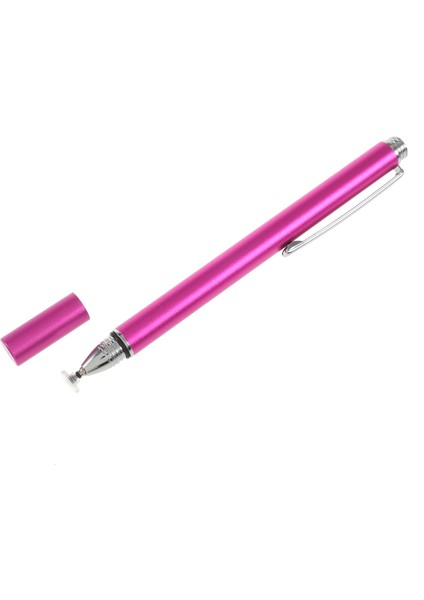 Akıllı Telefon Tablet Için Hassas Diskli Kapasitif Ekran Kalemi Dokunmatik Kalem-Gül (Yurt Dışından)