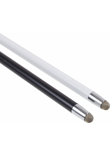 Pürüzsüz Yazma, Çizim Için Çift Uçlu Geri Çekilebilir Pasif Kalem Ekran Dokunmatik Kalemi-Beyaz (Yurt Dışından) fiyatları