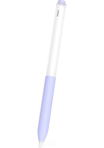 Xiaomi Redmi Inspiration Stylus Kılıfı Jelly Silikon Kılıf Kalem Koruyucu Kapak-Mor (Yurt Dışından)