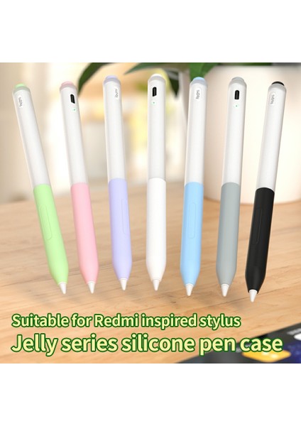 Xiaomi Redmi Inspiration Stylus Kılıfı Jelly Silikon Kılıf Kalem Koruyucu Kılıf-Gök Mavisi (Yurt Dışından) fiyatları