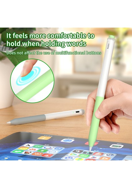 Xiaomi Redmi Inspiration Stylus Kılıfı Jelly Silikon Kılıf Kalem Koruyucu Kılıf-Gök Mavisi (Yurt Dışından) indirimleri