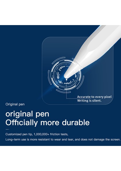 3pro-Kc Aktif Kapasitif Kalem iPad Için Ultra Ince Taşınabilir Kablosuz Kalem Desteği Manyetik Adsorpsiyon (Yurt Dışından) indirimleri