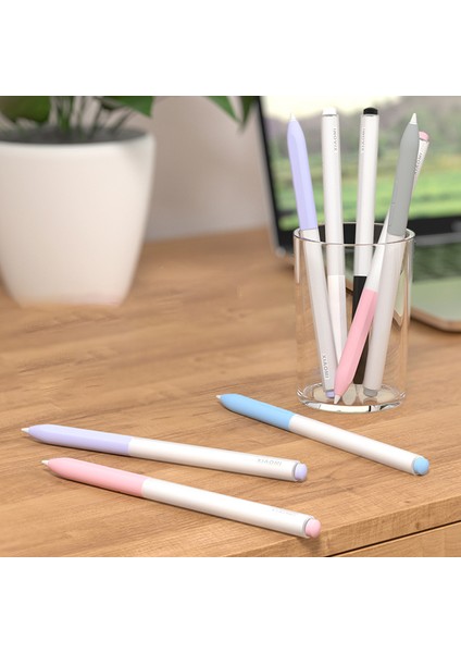 Xiaomi Akıllı Kalem (Gen 2) Için Stylus Kalem Koruyucu Kılıf, Silikon+Pc Kalem Kılıfı-Gri (Yurt Dışından)