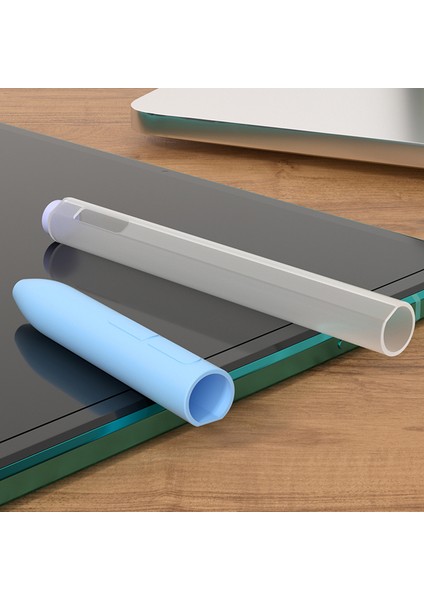 Xiaomi Akıllı Kalem (Gen 2) Için Stylus Kalem Koruyucu Kılıf, Silikon+Pc Kalem Kılıfı-Gri (Yurt Dışından)