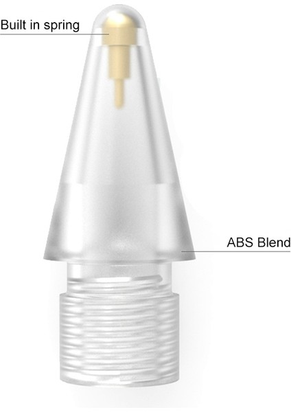 Kalem Uçları Kalem Uçları Seti Apple Pencil 1. Nesil/2. Nesil 2'si 1 Arada 5.0 Iğne + 6.0 Pirinç Kısa Iğne Çizim/yazma Için Yedek Uçlar (Yurt Dışından) fiyatları