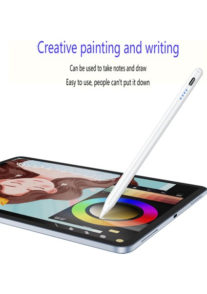 2260 Kalem iPad Kapasitif Manyetik Bağlantılı Dokunmatik Ekran Kalemi Çizim/yazma Için (Yurt Dışından)