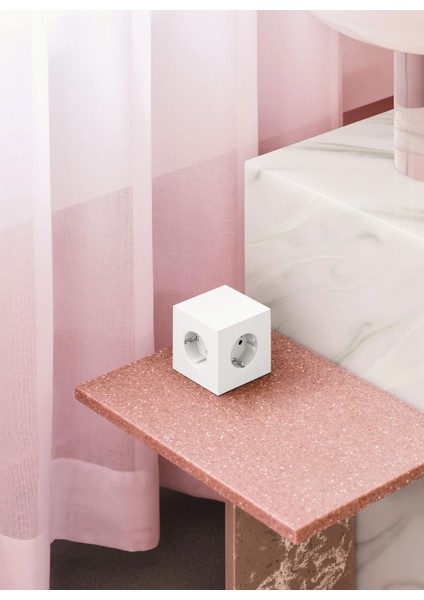 Square 1 Priz, Usb-C, Manyetik, 3'lü Schuko Çıkışı, 1.8 M Kablo