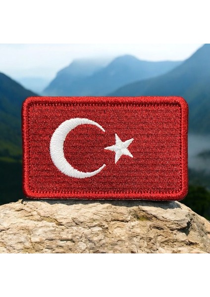 Türk Bayrağı Patch-Arma