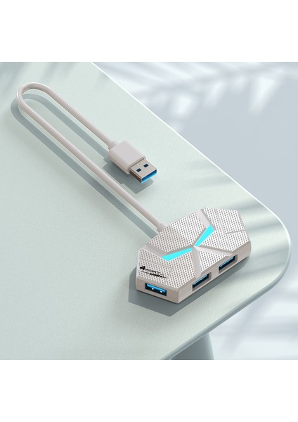 "7 Port USB 3.0 Hub Type C Yerleştirme Istasyonu 5gbps Yüksek Hızlı Iletim Ayırıcı Adaptörü Dizüstü Bilgisayar Sabit Disk Fare Klavye Için " (Yurt Dışından)
