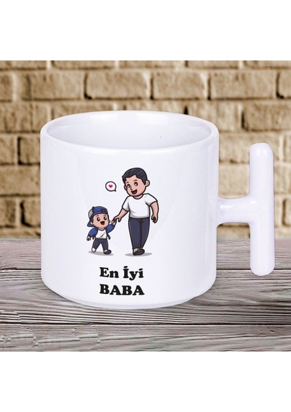En Iyi Baba Babalar Günü Baskılı Kupa Bardak Baskılı Kahve Kupa Bardak