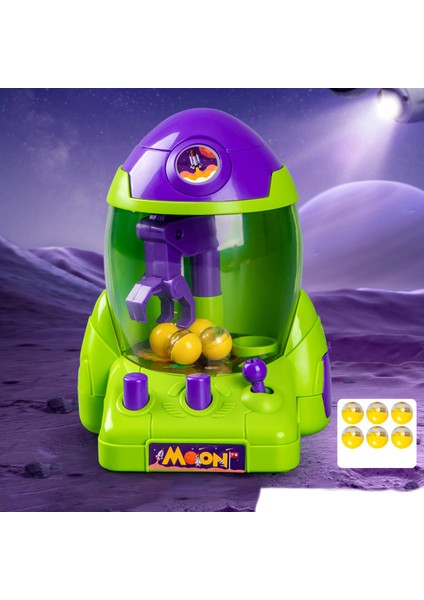 Uzay Roket Pençe Makinesi Top Makinesi Gachapon Makinesi Erkek ve Kız Çocukları Için Eğitici Oyuncaklar Çocuk Hediyeleri Oyuncaklar (Yurt Dışından)