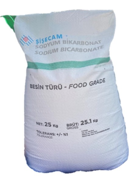 Eti Saf Karbonat Içilebilir Sodyum Bikarbonat Besin Türü Gıda Tipi Toz Soda 25 kg