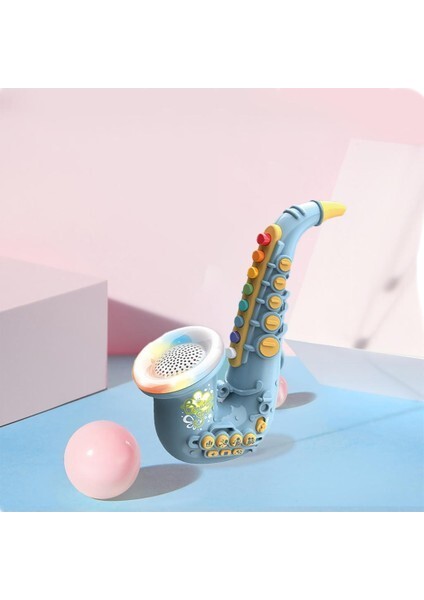 Çocukların Erken Eğitim Eğitim Üfleme Simülasyonu Müzik Aleti Saksafon Müzik Oyuncak (Yurt Dışından)
