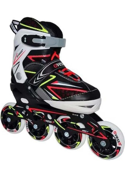 Avessa PTA-300 Paten Abec 7 (Silikon Teker) Unisex Paten Siyah
