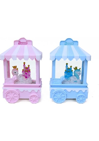 Işıklı Müzikli Unicorn Küre