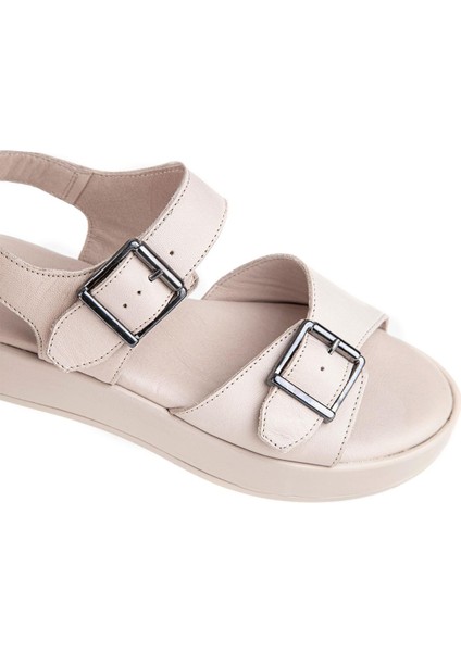 Braska 35255 Hakiki Deri Kadın Sandalet modelleri