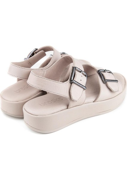 Braska 35255 Hakiki Deri Kadın Sandalet fırsatları