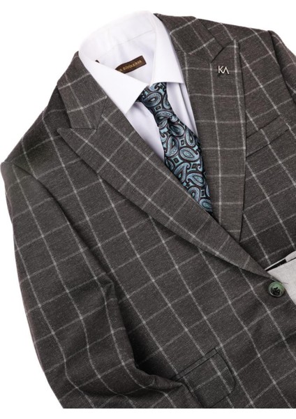 Slim Fit Günlük Ofis Erkek CEKET-KAV5010S