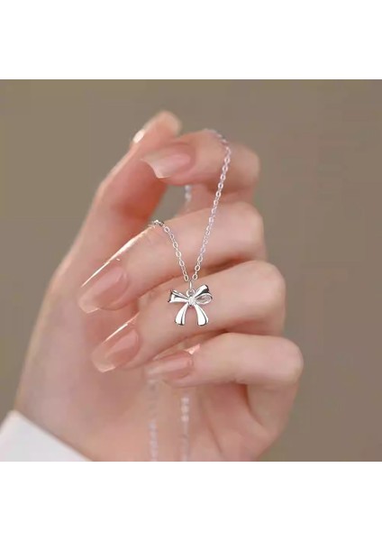 Kolye Hafif Lüks Titanyum Çelik Renk Kaybı Yok Yaka Zinciri (Yurt Dışından)