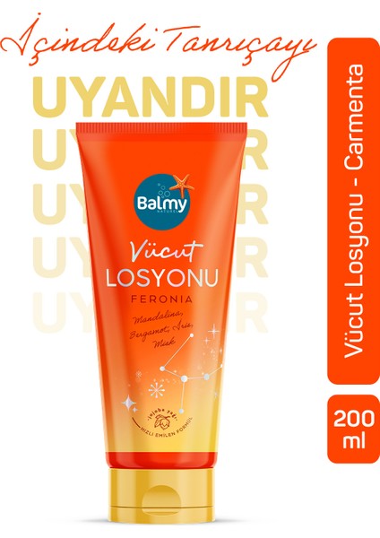 Feronia Nemlendirici Vücut Losyonu, Taze Meyve ve Çiçeksi Kokular 200 ml