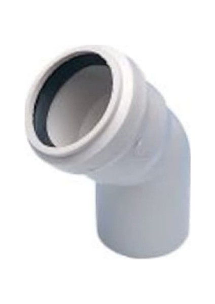 50X45 ' Pvc Lavabo Gider Dirseği - 50 Lik Açık Dirsek