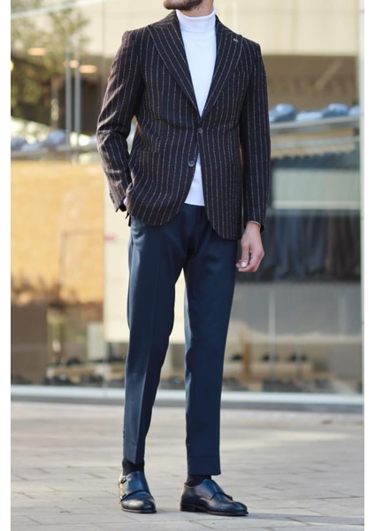 Modern Kesimli Erkek CEKET-KAV5050W