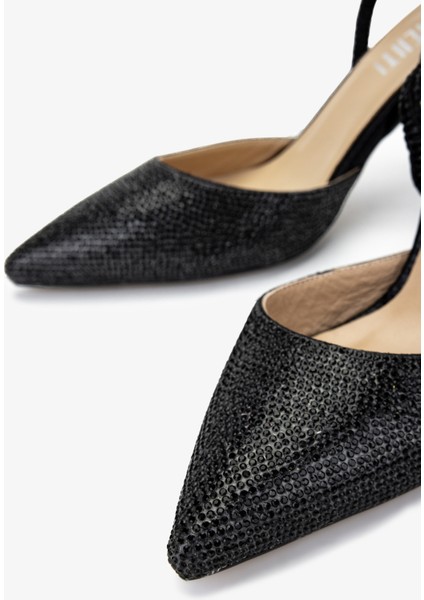 Kadın Siyah Topuklu Ayakkabı 1073 1430 Bn Ayk Y25 Sıyah modelleri