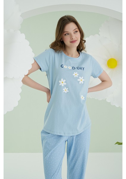 Mavi Good Day Pijama Takımı