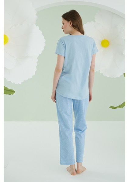 Mavi Good Day Pijama Takımı