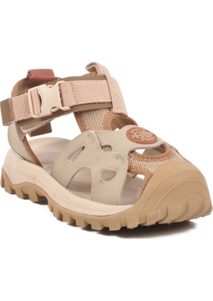 Bej Hafif Çocuk Sandalet 25Y614 F