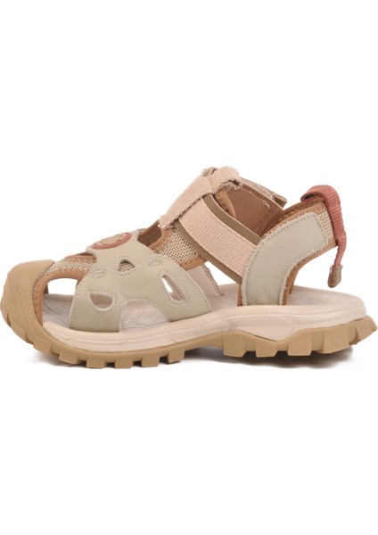 Bej Hafif Çocuk Sandalet 25Y614 F