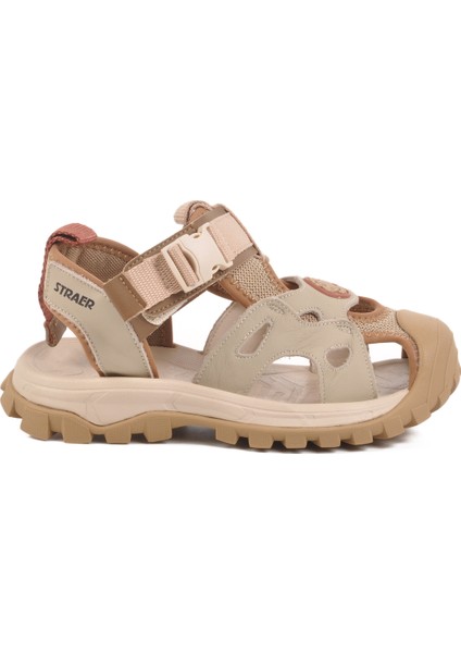 Bej Hafif Çocuk Sandalet 25Y614 F