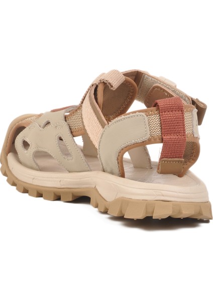 Bej Hafif Çocuk Sandalet 25Y614 F