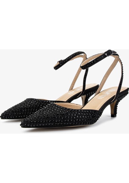 Kadın Siyah Topuklu Ayakkabı 1073 1401 Bn Ayk Y25 Sıyah fırsatları