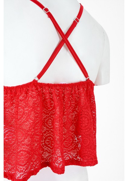 Kırmızı Alanis Ince Askılı Atlet fiyatları