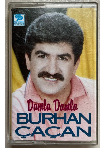 Burhan Çaçan Damla Damla Kaset (Orijinal Dönem Baskı Kaset)