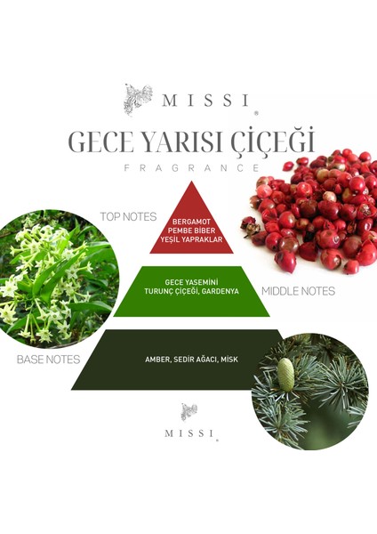 200 ml Kare Şişe Gece Yarısı Çiçeği Bambu Çubuklu Oda Kokusu fiyatları