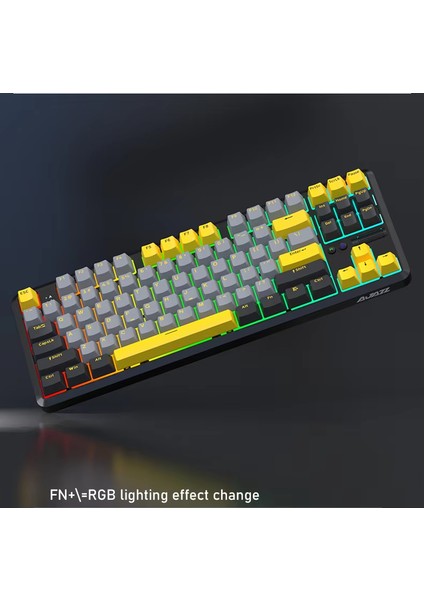 K870T Pro 3 Modlu Uyumlu Hot-Swap Rgb, Mekanik Klavye