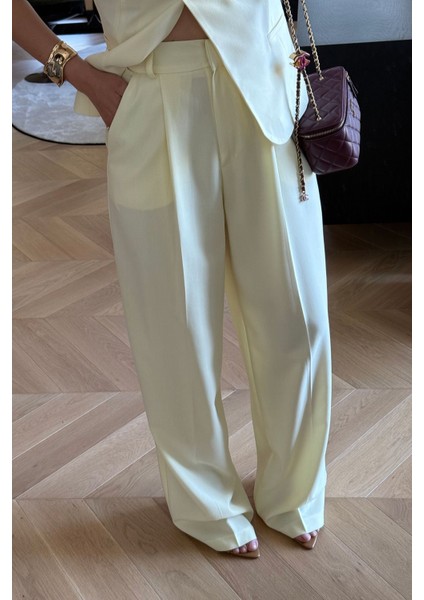 Pileli Palazzo Pantolon modelleri