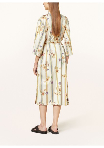 Ilona Amare Kadın Kimono , 120 cm Uzunluk, Modal ve Pamuk Karışımı, Çiçek Desenli modelleri