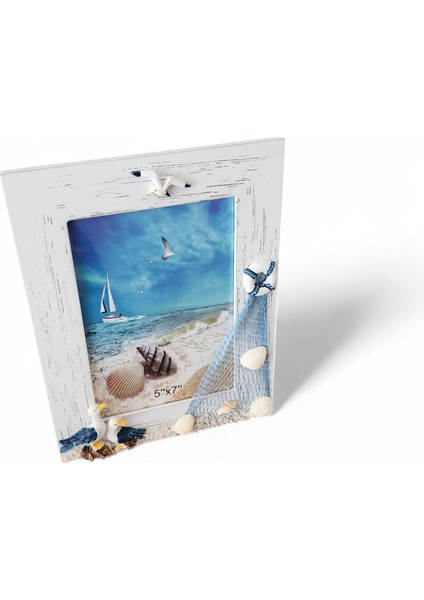 Deniz Temalı Çerçeve 24 cm x 19 cm fırsatları