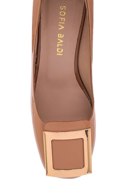 Gesa Frappe Rugan Kadın Kalın Topuk modelleri