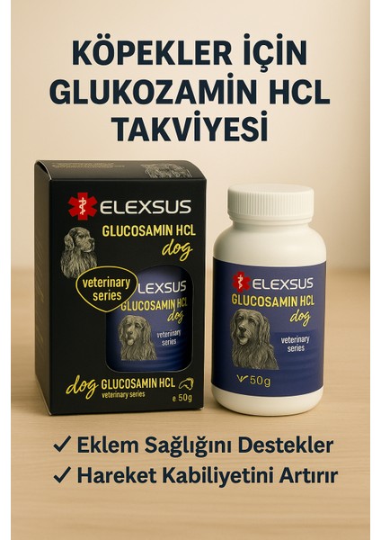 Köpekler Için Glucosamin Hcl Tableti 50gr