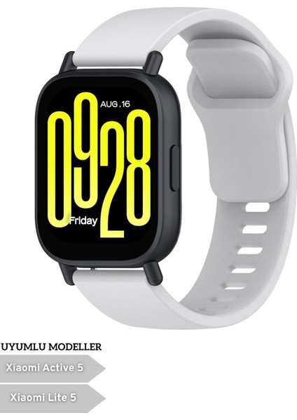 Xiaomi Redmi Watch5 Active/lite Kordon Akıllı Saat Bileklik Kordonu Yumuşak Silikon Kayış
