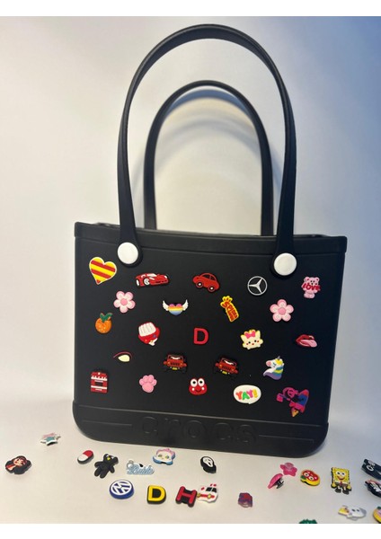 Plaj Çantası Plastik Croslite Siyah modelleri
